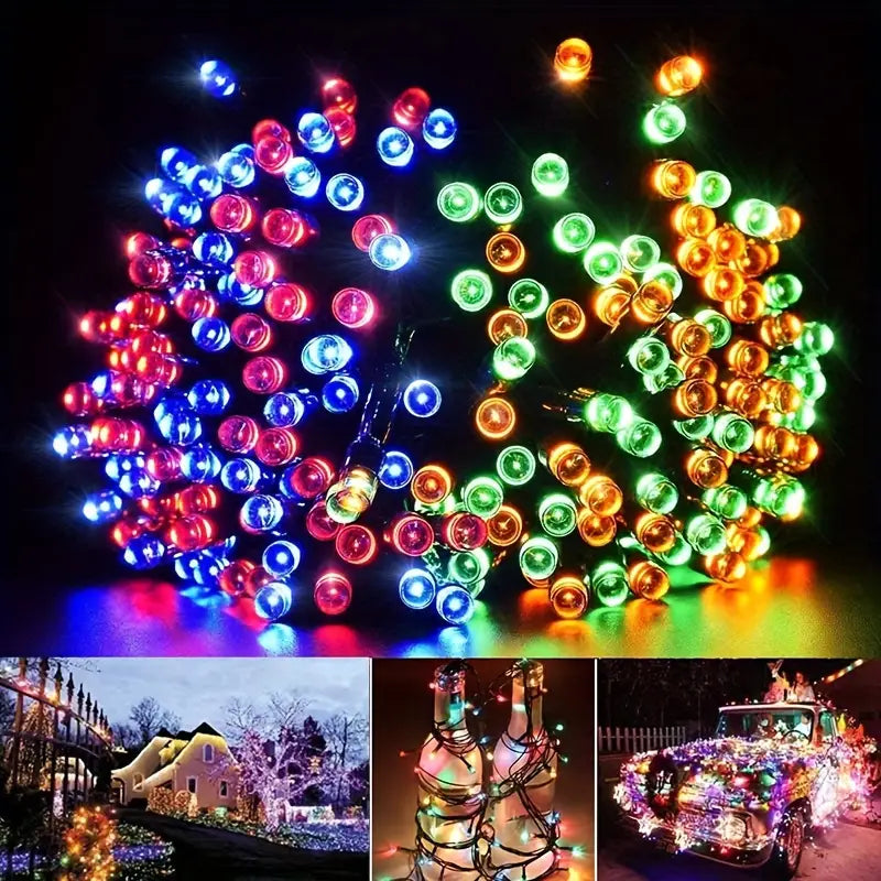 NavidLight – LUCES NAVIDEÑAS SOLARES PARA EXTERIOR (17 metros)