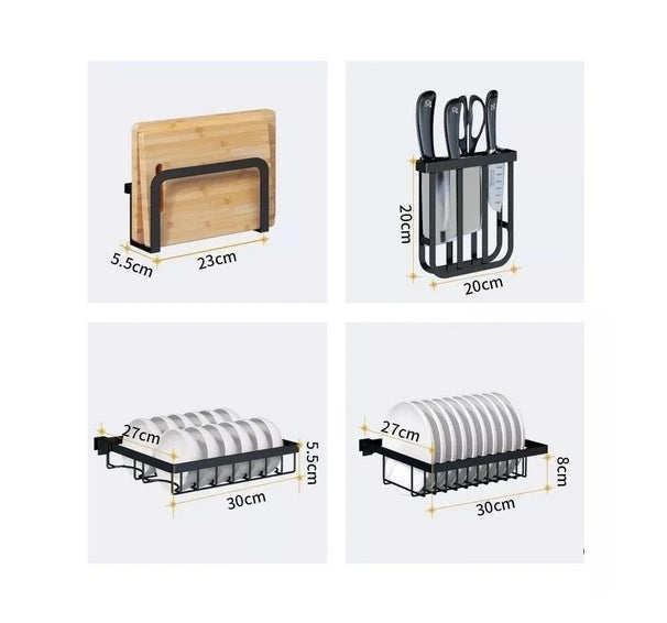 CocinaClean - ESCURRIDOR SUPERIOR 85CM CON SOPORTE ESTABLE