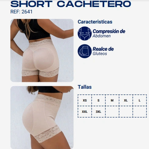 CurveFit - SHORT MOLDEADOR INVISIBLE Y CÓMODO