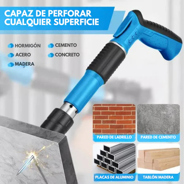 FixMaster Pro - HERRAMIENTA DE FIJACIÓN PROFESIONAL + 100 CLAVOS DE REGALO