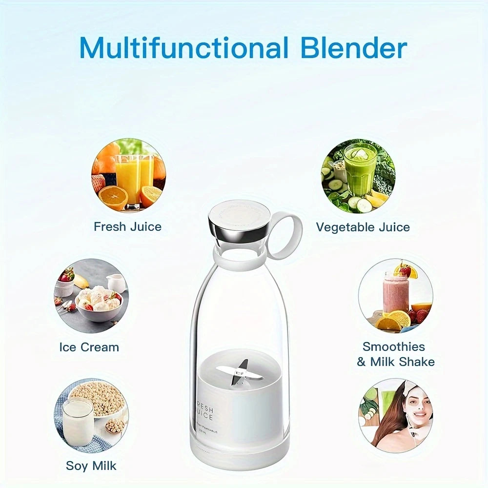 FreshJuice - LICUADORA PORTÁTIL RECARGABLE PARA JUGOS AL INSTANTE