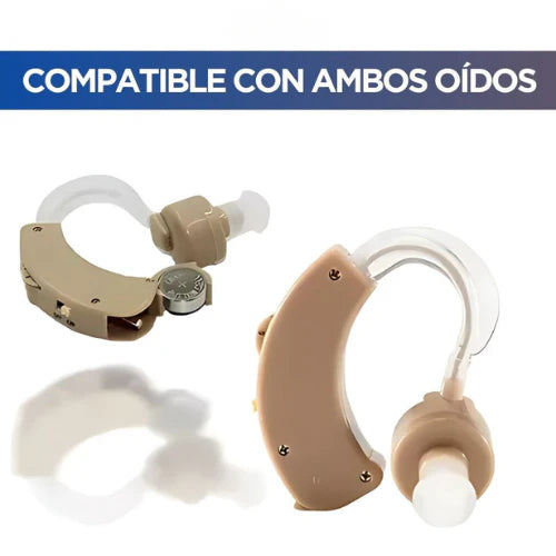HearPlus – AUDÍFONO AMPLIFICADOR DE SONIDO CLARO Y NATURAL
