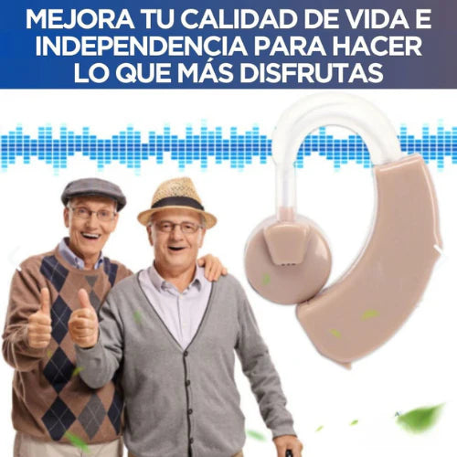HearPlus – AUDÍFONO AMPLIFICADOR DE SONIDO CLARO Y NATURAL