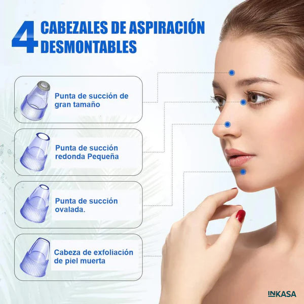 SkinClean Pro - EXTRACTOR FACIAL DE PUNTOS NEGROS Y ESPINILLAS