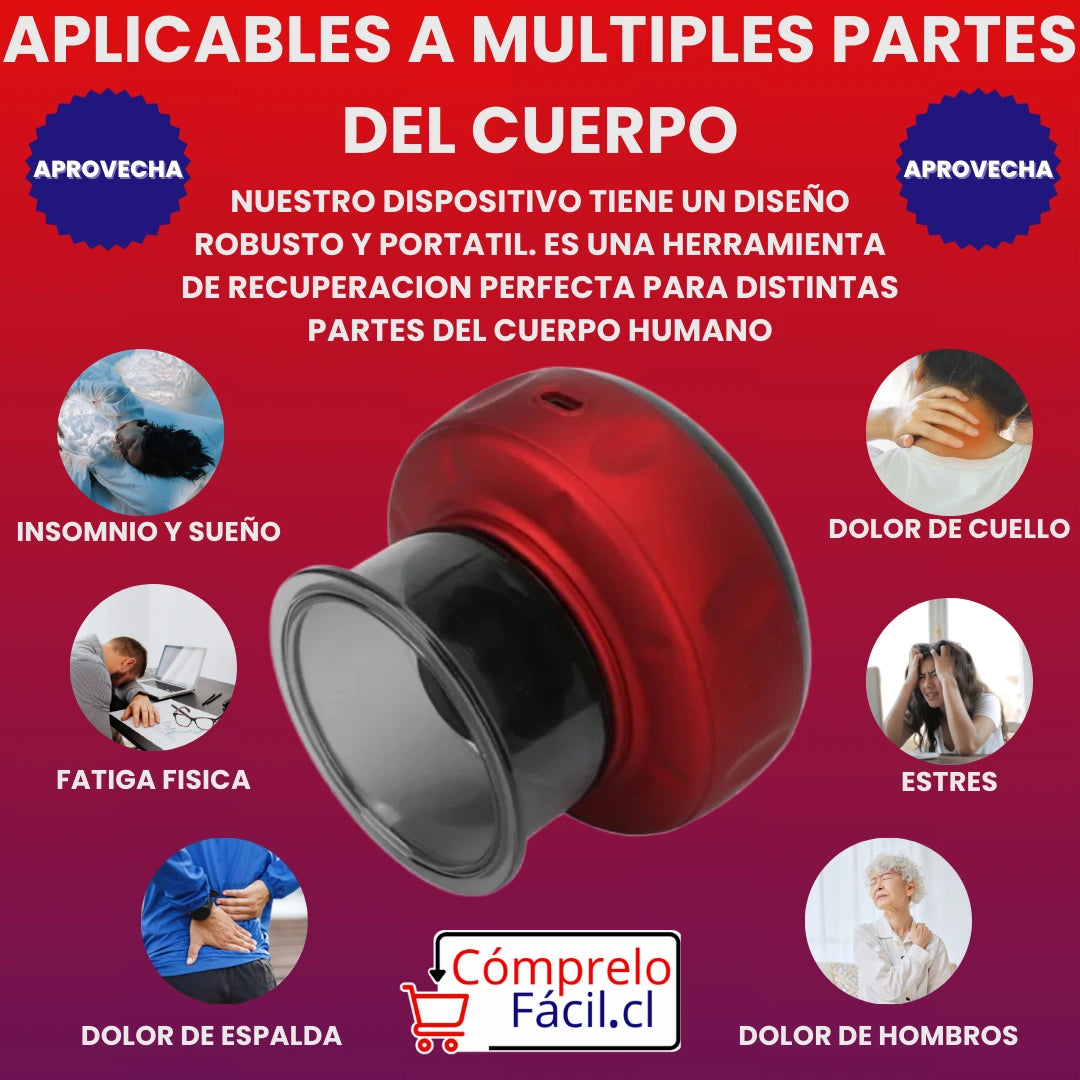 RelaxSuction- MASAJEADOR PARA DOLOR MUSCULAR Y RELAJACIÓN
