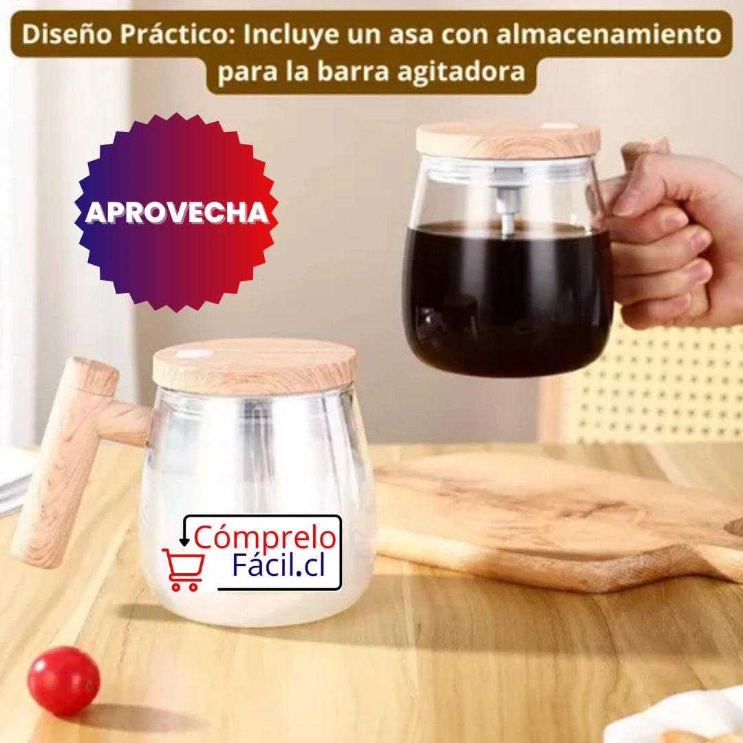 SpinMug - TAZA ELÉCTRICA AUTO-MEZCLANTE