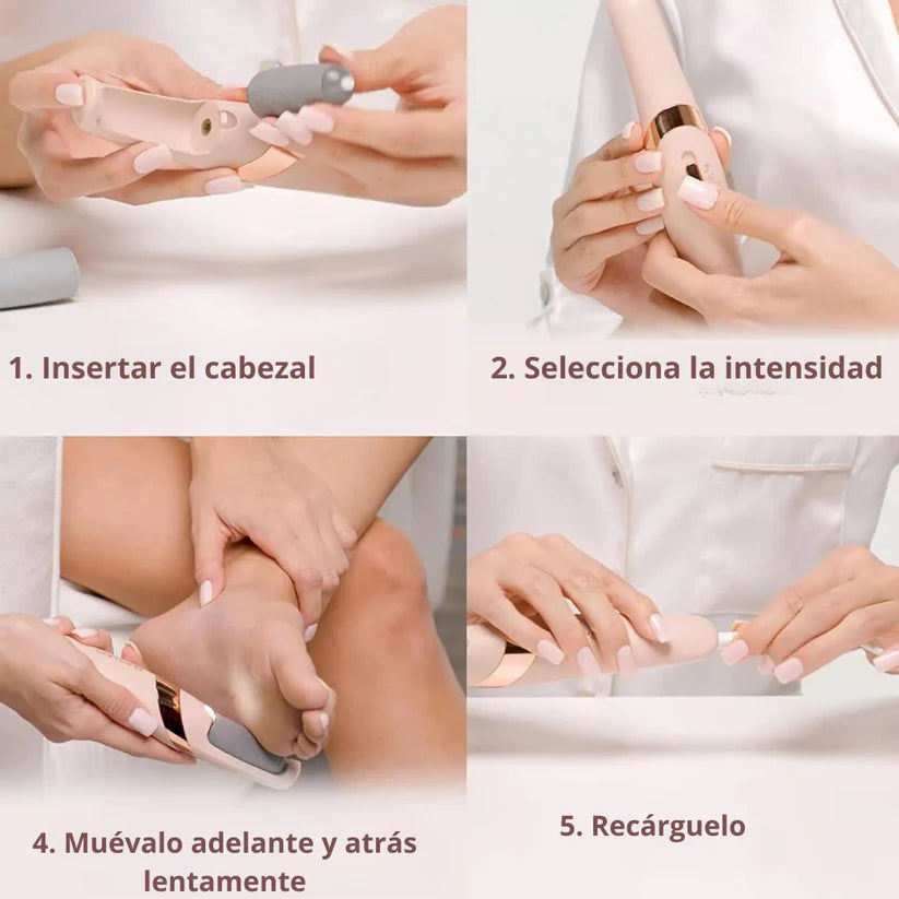 PedicurePro – LIMA ELÉCTRICA RECARGABLE PARA CALLOS