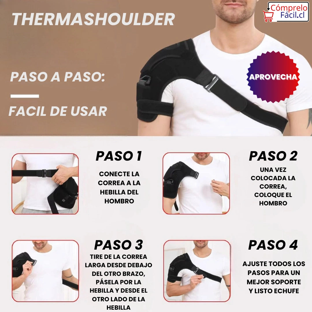 ThermaShoulder - 3 INTENSIDADES PARA ALIVIO MUSCULAR