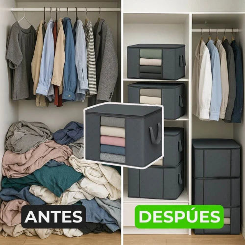RoomyBox - SÚPER OFERTA ESPECIAL x6 ORGANIZADORES DE ROPA (Lleva 6)