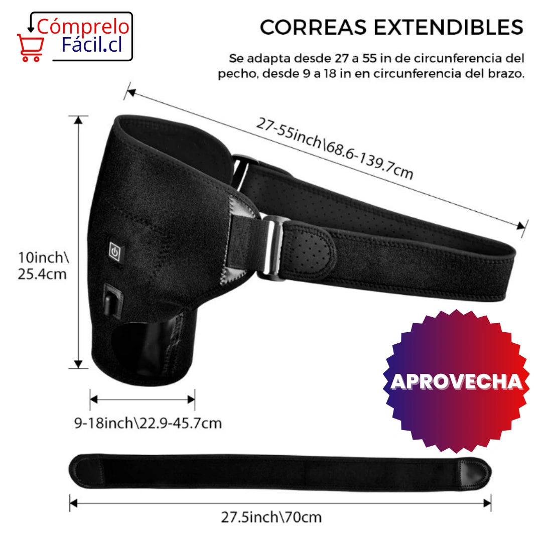 ThermaShoulder - 3 INTENSIDADES PARA ALIVIO MUSCULAR