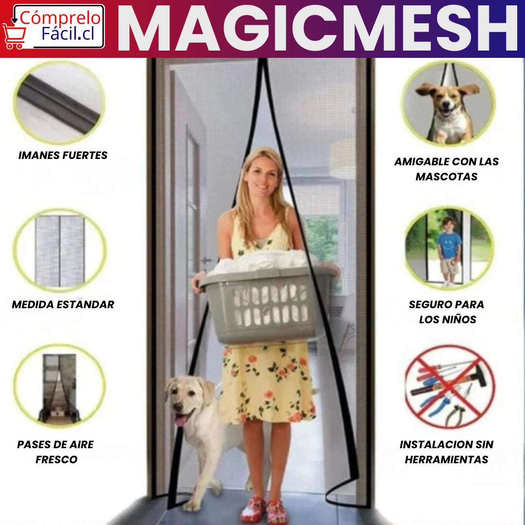 MagicMesh - MALLA ANTIMOSQUITOS PARA PUERTAS