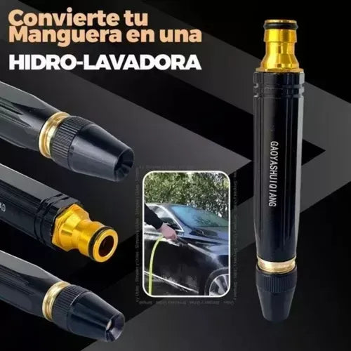 PowerSpray 2x1 - BOQUILLA DE PRESIÓN EXTREMA PARA AUTO, PATIO Y MÁS