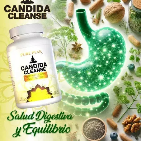 CandidaCleanse Pro – FÓRMULA AVANZADA PARA APOYAR EL EQUILIBRIO INTESTINAL NATURAL - 60 CÁPSULAS