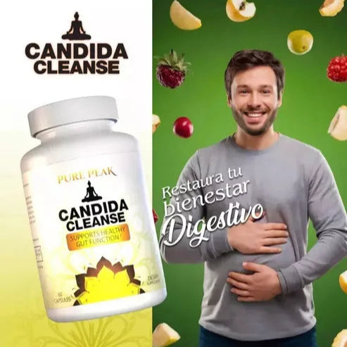 CandidaCleanse Pro – FÓRMULA AVANZADA PARA APOYAR EL EQUILIBRIO INTESTINAL NATURAL - 60 CÁPSULAS