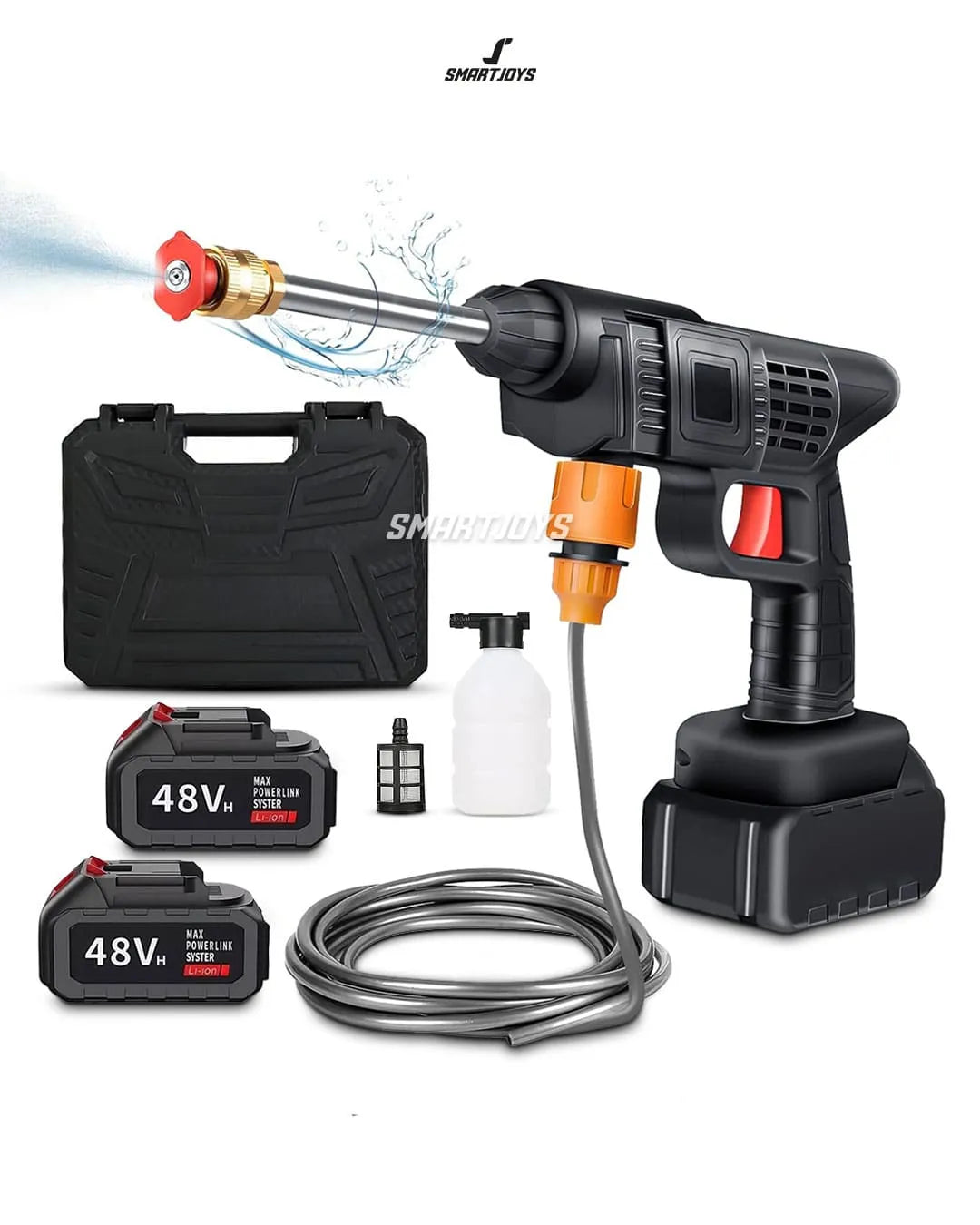 HydroClean 48V – HIDROLAVADORA INALÁMBRICA DE ALTA POTENCIA