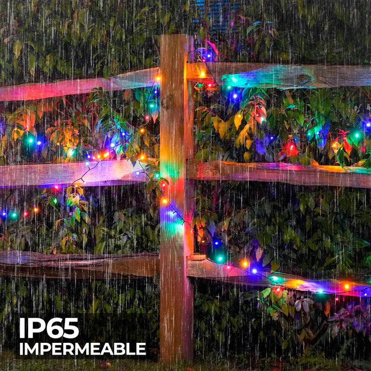 NavidLight – LUCES NAVIDEÑAS SOLARES PARA EXTERIOR (17 metros)