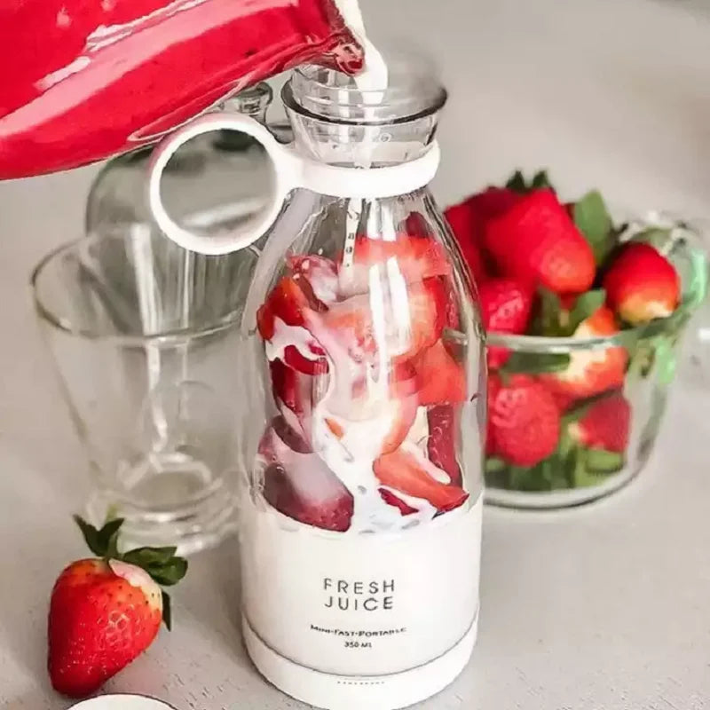 FreshJuice - LICUADORA PORTÁTIL RECARGABLE PARA JUGOS AL INSTANTE