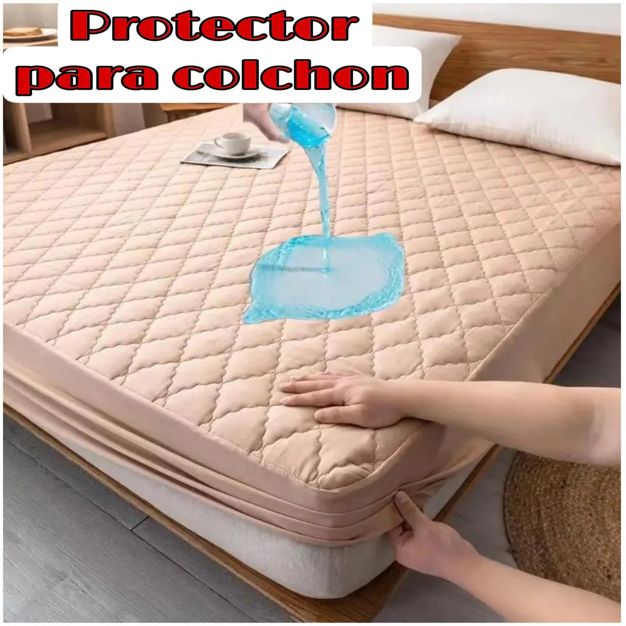 SleepGuard – CUBRE COLCHÓN IMPERMEABLE Y ULTRA SUAVE