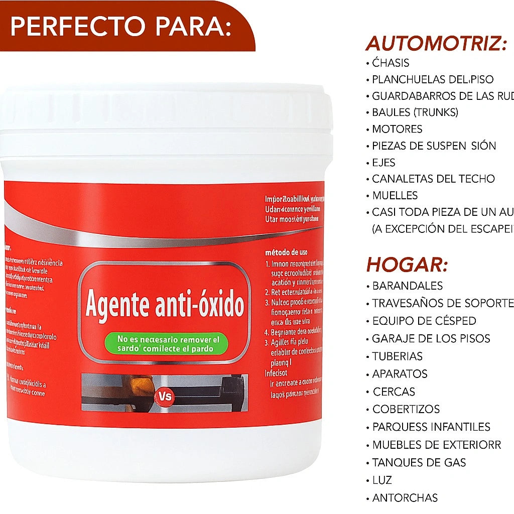 OxiPrimer - TRIPLE ACCIÓN: DESOXIDA, PINTA Y PROTEGE (1 Kilo)