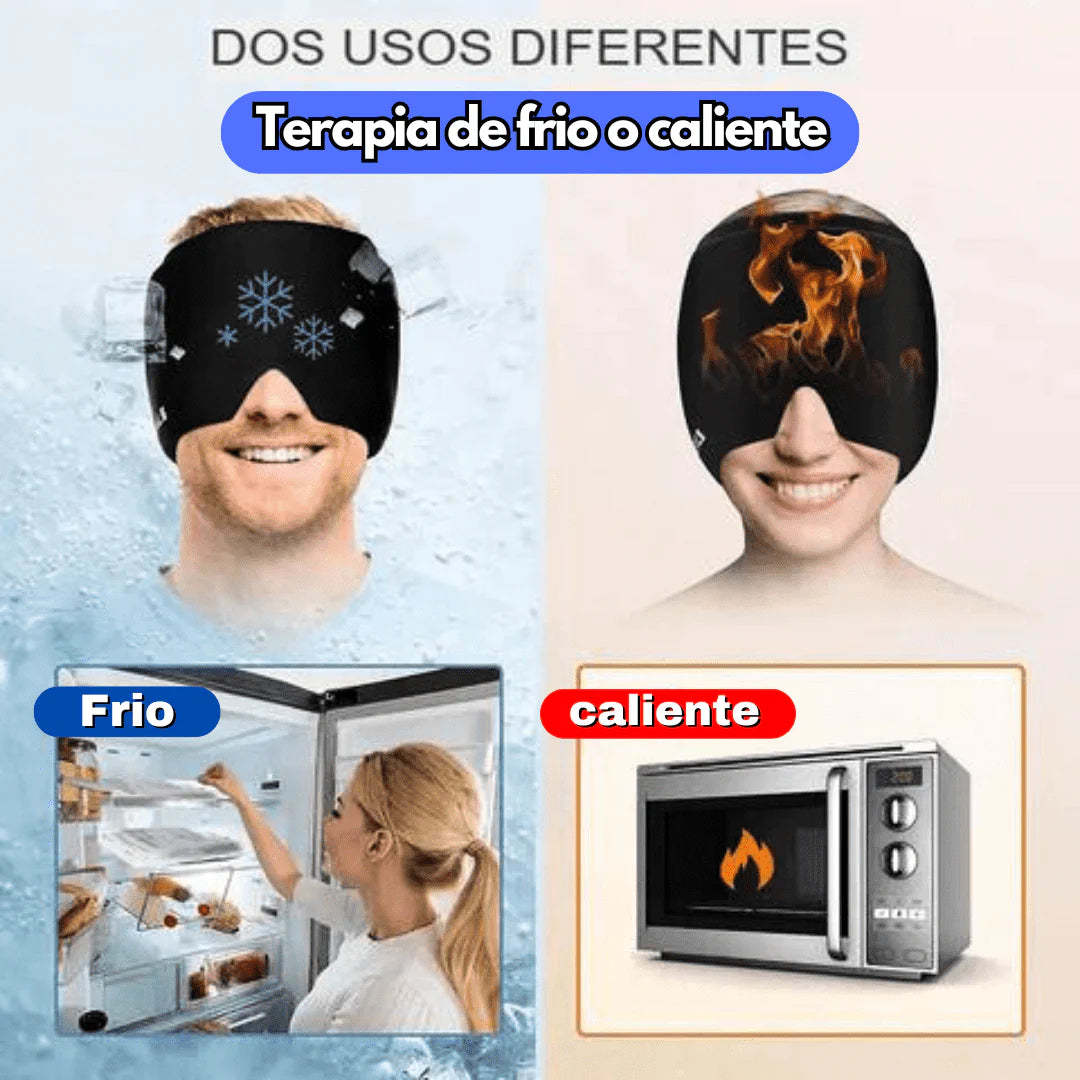 ThermoHead – GORRO TERAPÉUTICO EN GEL PARA MIGRAÑA Y FATIGA MENTAL
