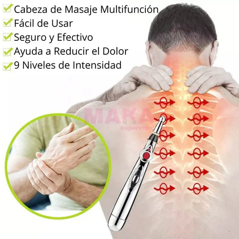 ZenPulse - LÁPIZ ESTIMULADOR 3 EN 1 PARA RELAJACIÓN MUSCULAR