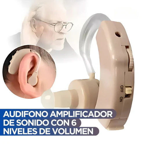 HearPlus – AUDÍFONO AMPLIFICADOR DE SONIDO CLARO Y NATURAL