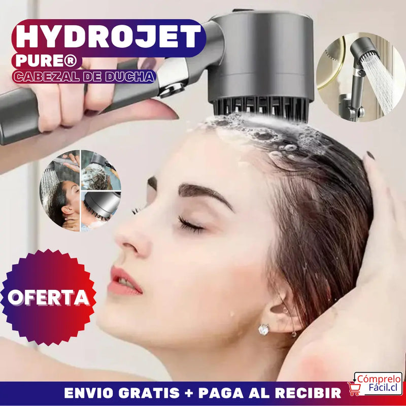 HYDROJET PURE® - CABEZAL DE DUCHA - ALTA PRESIÓN Y FILTRO DE AGUA