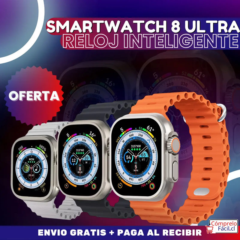 SMARTWATCH ULTRA 8: EL RELOJ INTELIGENTE DEFINITIVO