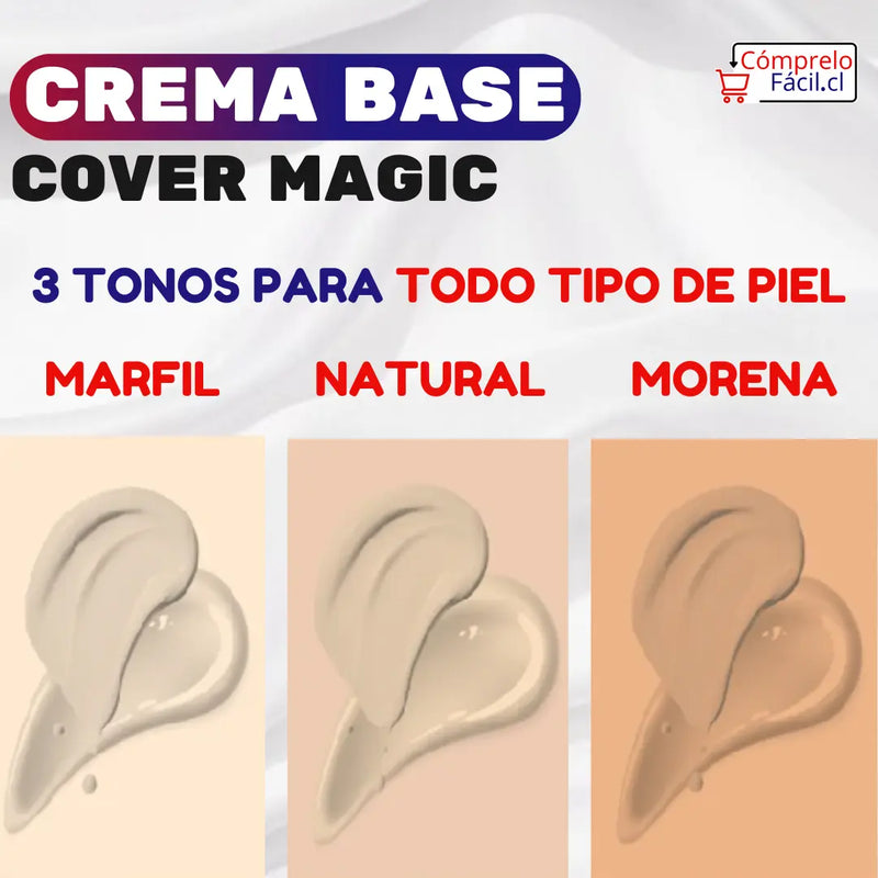 COVER MAGIC – CREMA BASE DE ALTA COBERTURA HIDRATANTE