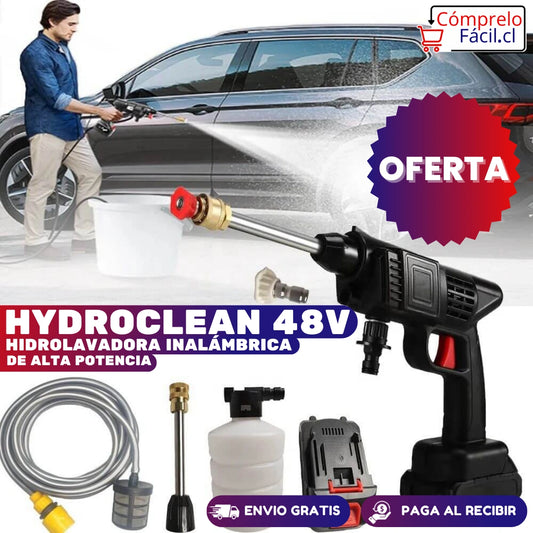 HydroClean 48V – HIDROLAVADORA INALÁMBRICA DE ALTA POTENCIA