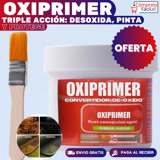 OxiPrimer - TRIPLE ACCIÓN: DESOXIDA, PINTA Y PROTEGE (1 Kilo)