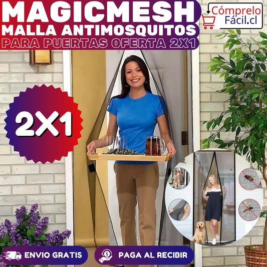 MagicMesh - MALLA ANTIMOSQUITOS PARA PUERTAS