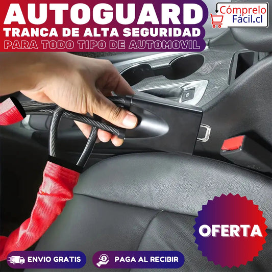 AutoGuard –  TRANCA DE ALTA SEGURIDAD PARA TODO TIPO DE AUTOMÓVIL