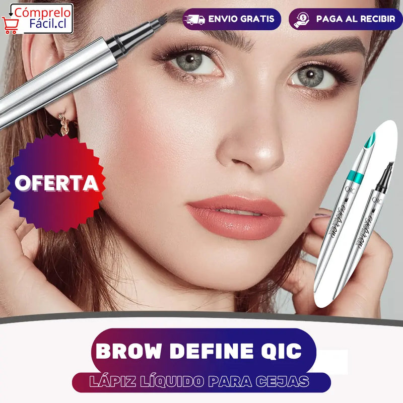 BROW DEFINE QIC – LÁPIZ LÍQUIDO PARA CEJAS PERFECTAS