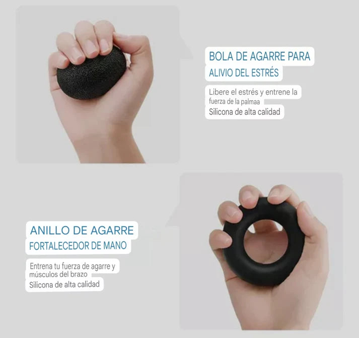 HandPower 5 Piezas – KIT DE TONIFICACIÓN PARA BRAZOS FUERTES