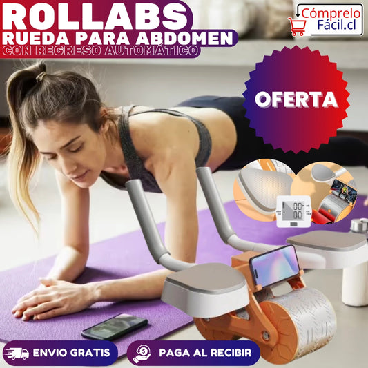 RollAbs - RUEDA PARA ABDOMEN CON REGRESO AUTOMÁTICO