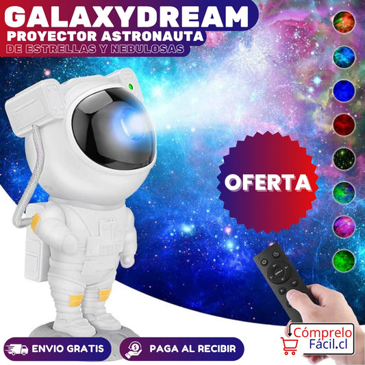 GalaxyDream – PROYECTOR ASTRONAUTA DE ESTRELLAS Y NEBULOSAS